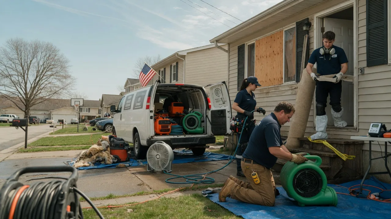 Water Damage Restoration in Mccracken, KS near me